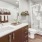 a bathroom with a tub sink and toilet